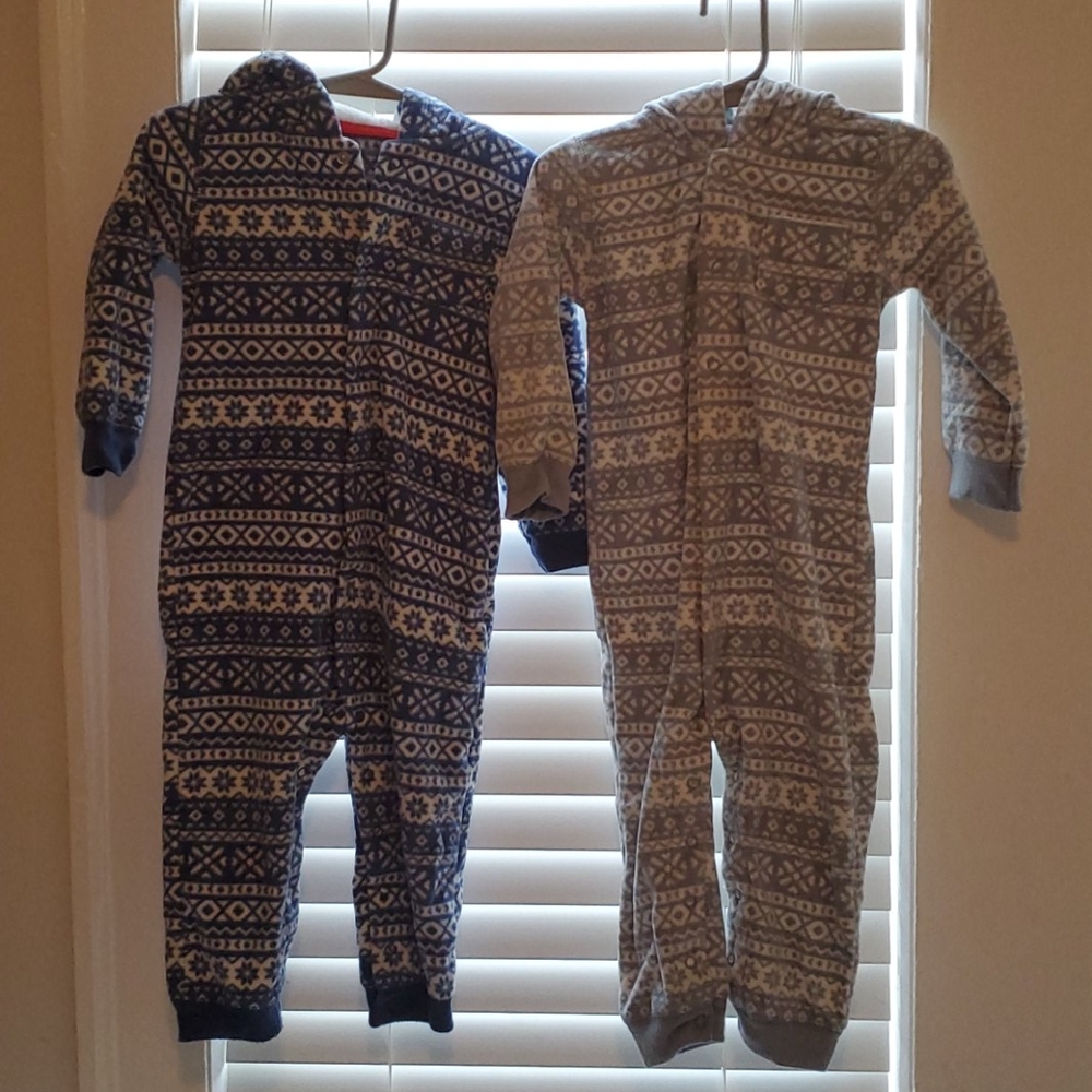 Fleece hoodie jumpsuits